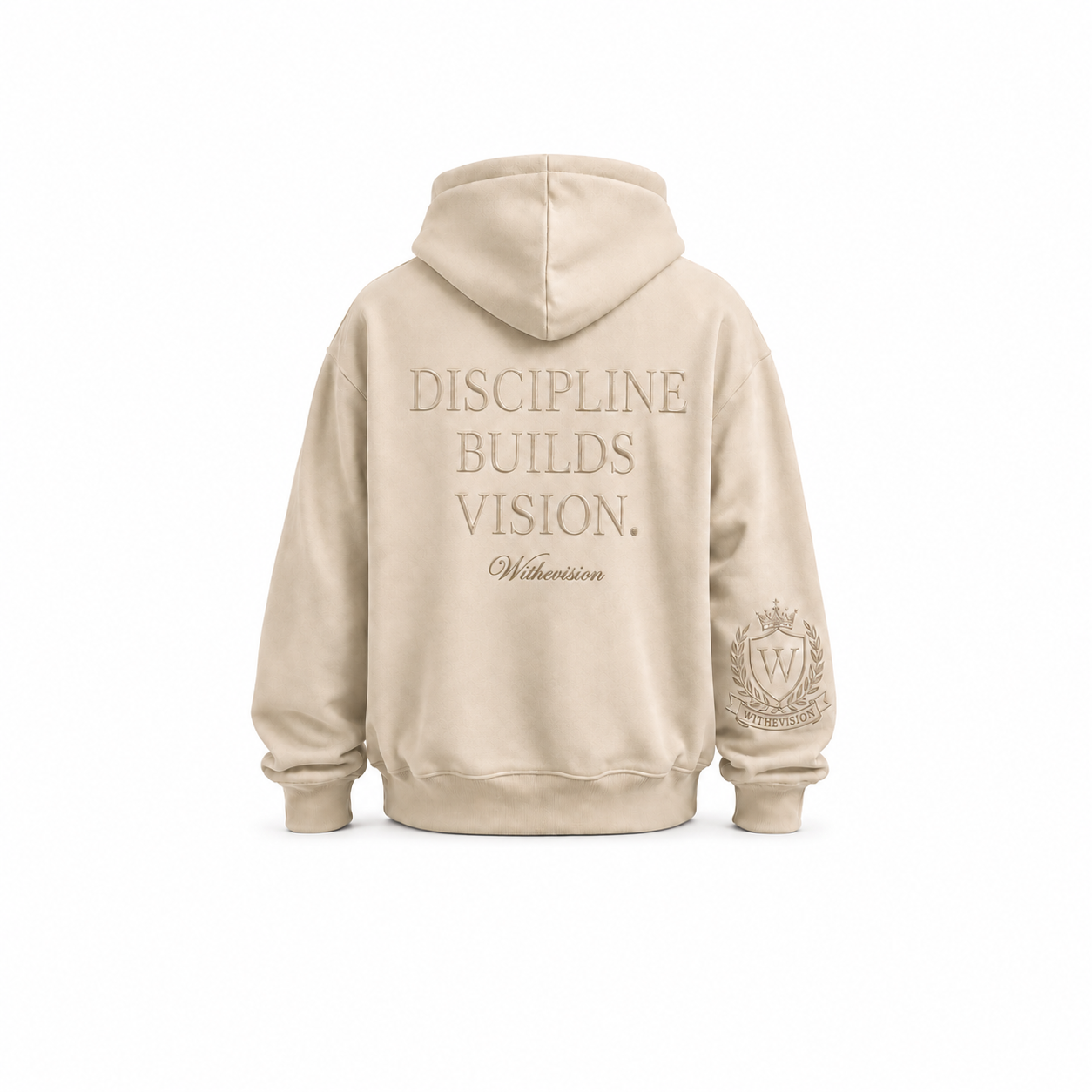 BEIGE/CREAMY HOODIE